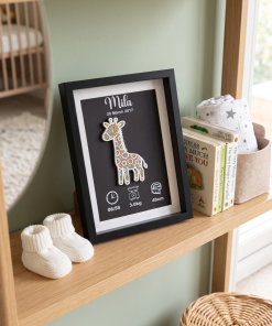 Alternative view of Welcome Little One Personalised Frame